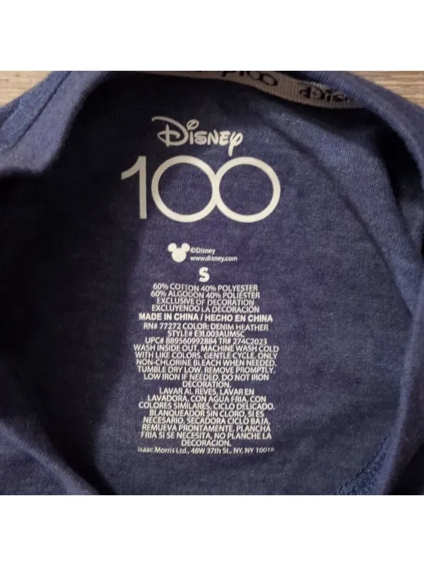 Disney Mickey Mouse 100 Years Of Wonder Tee Size Small - Image 3