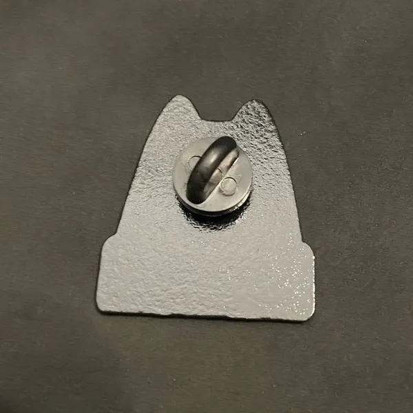 Defiant Kitty Enamel Pin Speaks The Truth with Paw-Tapping Satisfaction - Image 2