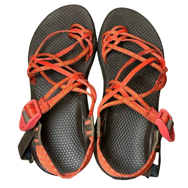 Chaco Z/Cloud X2 Sandals – W8 Orange/Red - Image 2