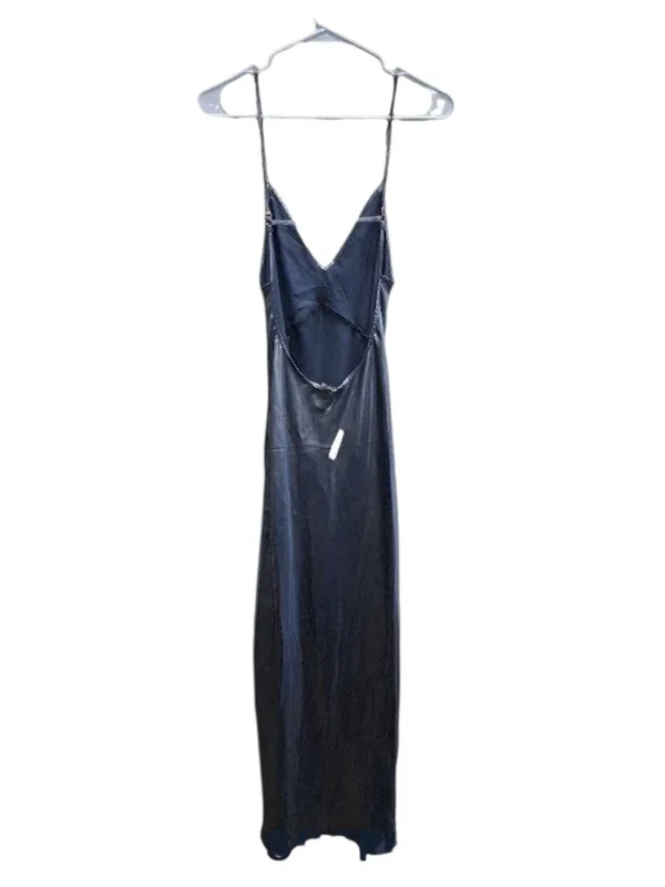 NEW RARE Free People Intimately Grey Silver Foil Slip Dress summer intimates - Image 2