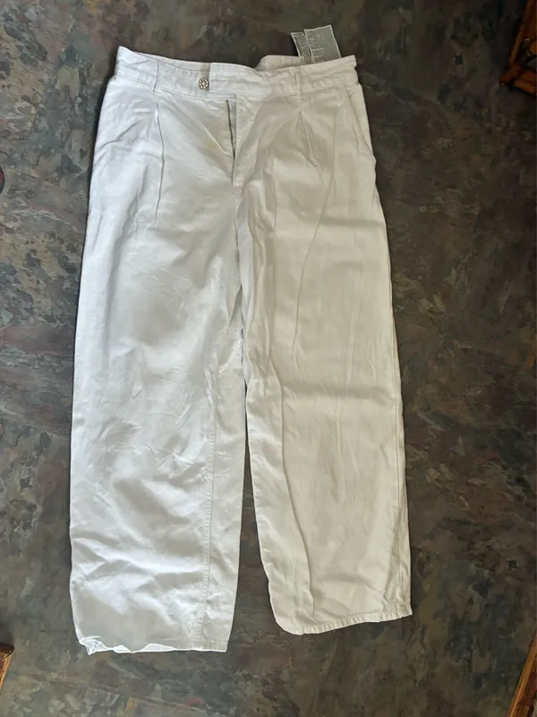 Zara Wide Leg Denim Jeans - Image 3