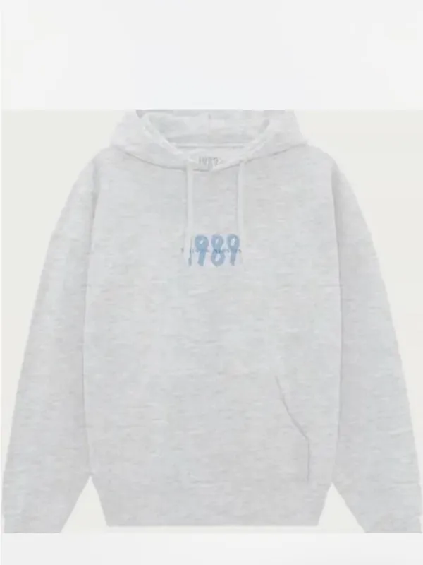 Taylor Swift 1989 Taylor’s Version Gray From the Vault Hoodie Small - Image 2