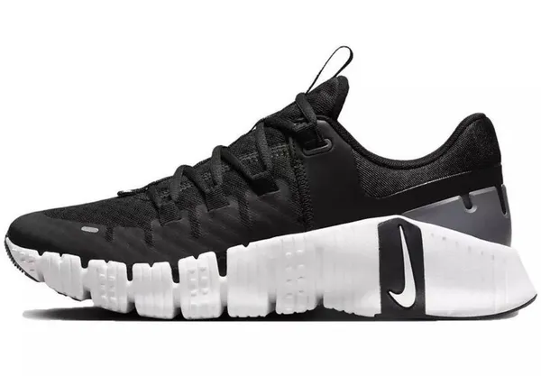 Nike Women Training W Free Metcon 5 Sneaker White /Black Athletic Shoe 8 - Image 5