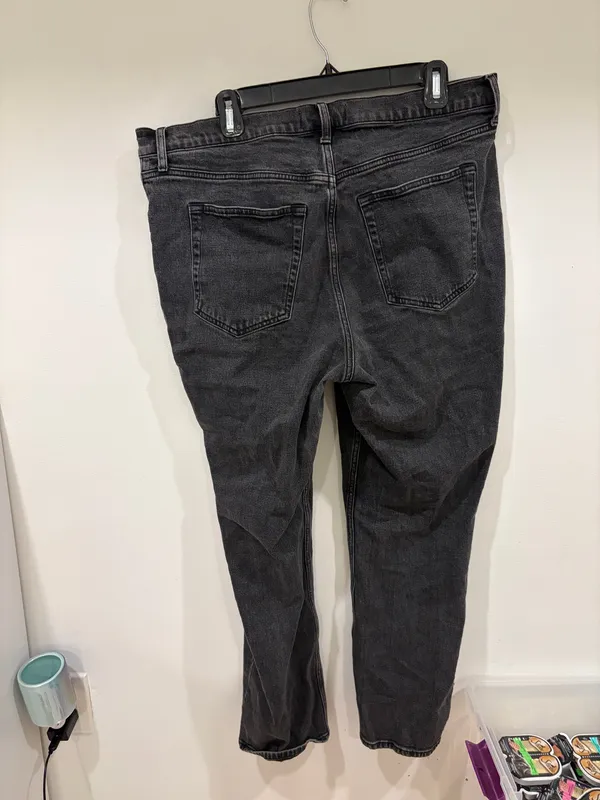 Abercrombie Slim Straight Jeans 90s High-Rise - Image 2