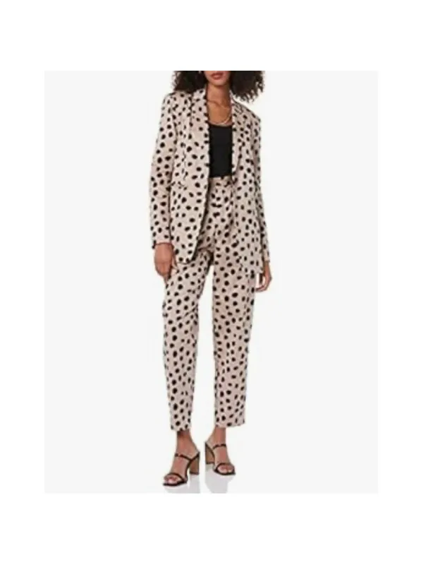 NEW TEREA Women's Catalina Blazer XL Tan - Image 4