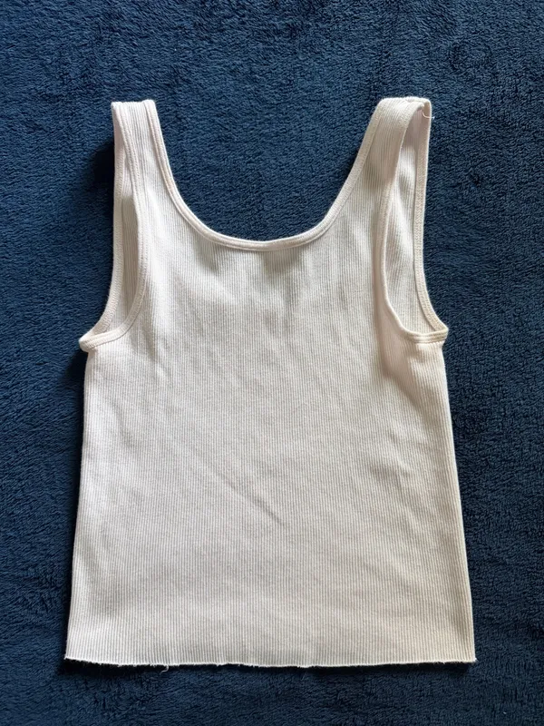Light Pink Brandy Melville Tank - Image 3