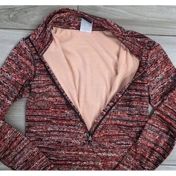 Nike Pro Dri-FIT Half Zip Pullover Multicolor Women’s Sz XS Run Outdoor Sport - Image 4