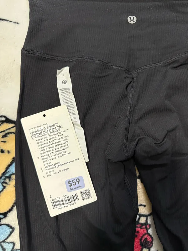 Lululemon Ribbed Align 25” Leggings - Image 3