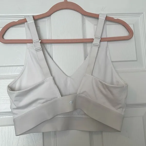 Fabletics white sports bra - Image 2