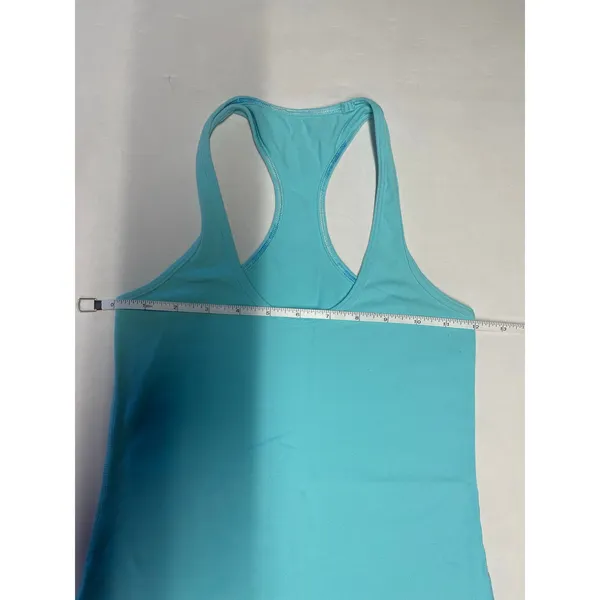 Lululemon CRB Racerback Yoga Tank Top Blue Pastel, Approx size 4 - Image 4