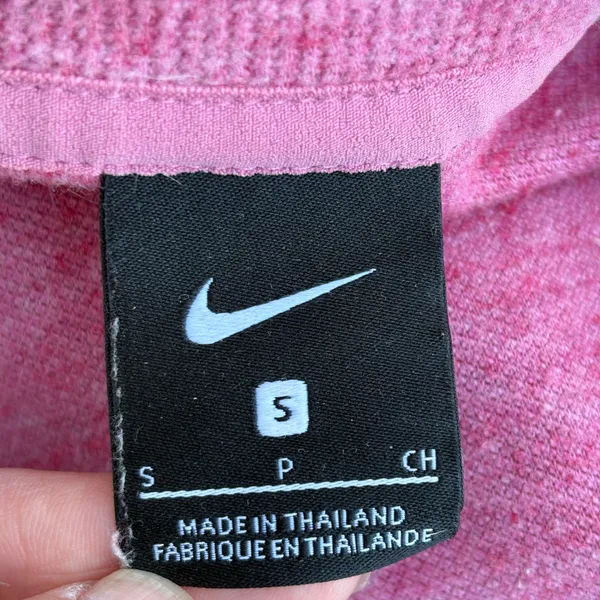 Nike Hypernatural Therma-fit fleece half-zip sweater dessert berry size S small - Image 6