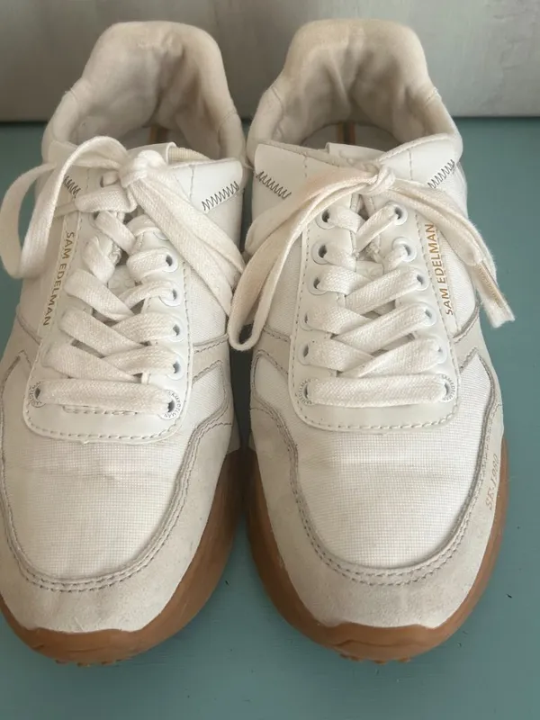 Sam Edelman Layla Sneaker Size 8 Sporty Suede Overlay Platform Lifestyle Sneaker - Image 5