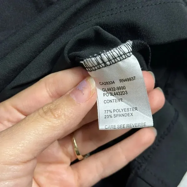 Tail White Label Skort Skirt XS‎ Black Athletic Activewear Gym Tennis Workout - Image 5