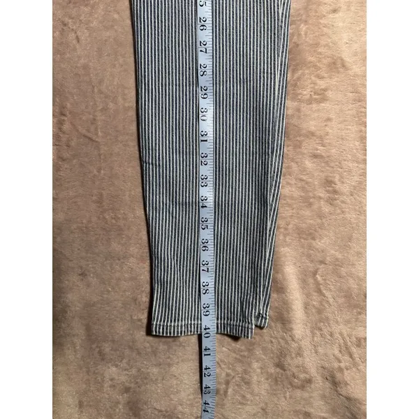 Madewell Womens‎ Skinny Jeans Blue White Mid Rise Striped Size 28 NWT - Image 9