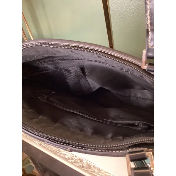 Chic Black Tote‎ Bag Women's Stylish Shoulder Handbag - Image 3