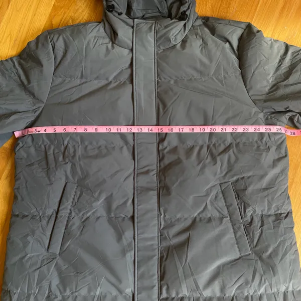 MAGCOMSEN 2XL Down Puffer Jacket Gray Hooded 85% Duck Down Winter Coat NWT Size XXL - Image 7
