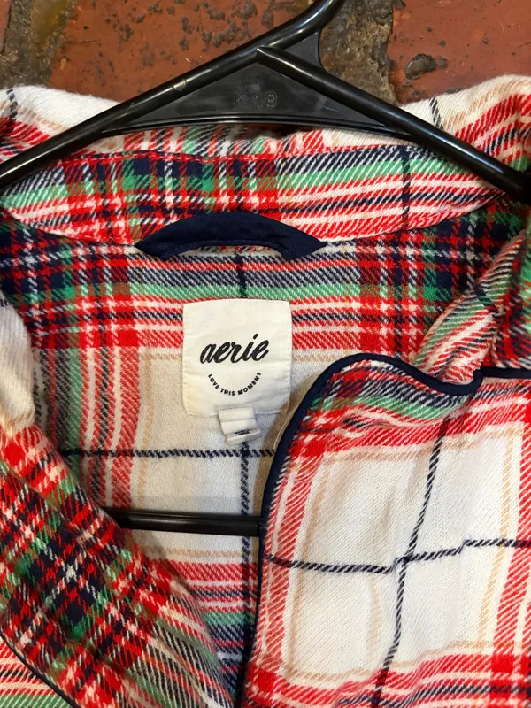 Aerie Cropped Pajama Top - Image 2