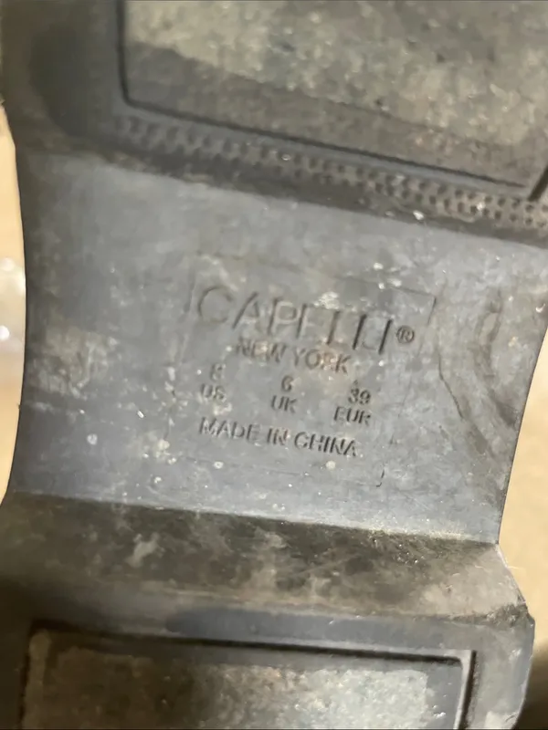 Capelli of New York Black Glossy Short Rain Boots - Image 5