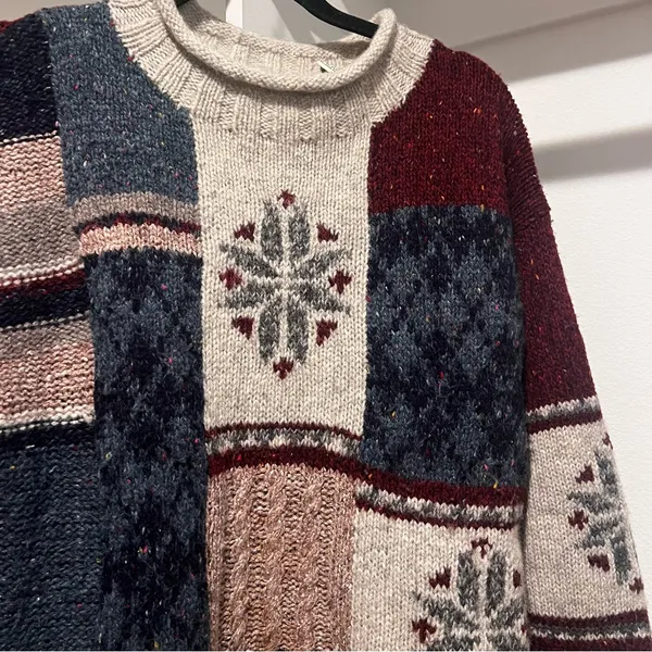Vintage American Eagle Wool Sweater - Image 4