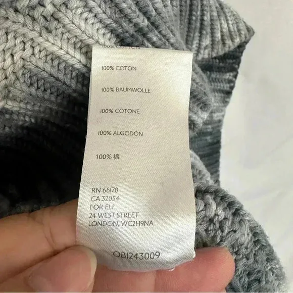 Anthropologie Pilcro Joni Tie Dye Cable Knit Hi Low Sweater‎ Womens Size Small - Image 12