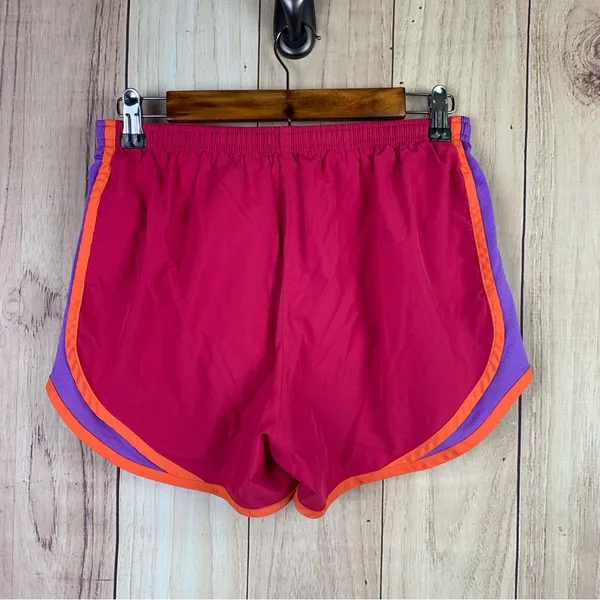 Nike Women's‎ Pink and Purple Shorts - Image 5