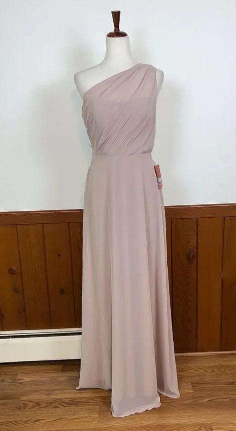 Birdy Grey Beautiful New Kira Taupe Chiffon Gown! - Image 2