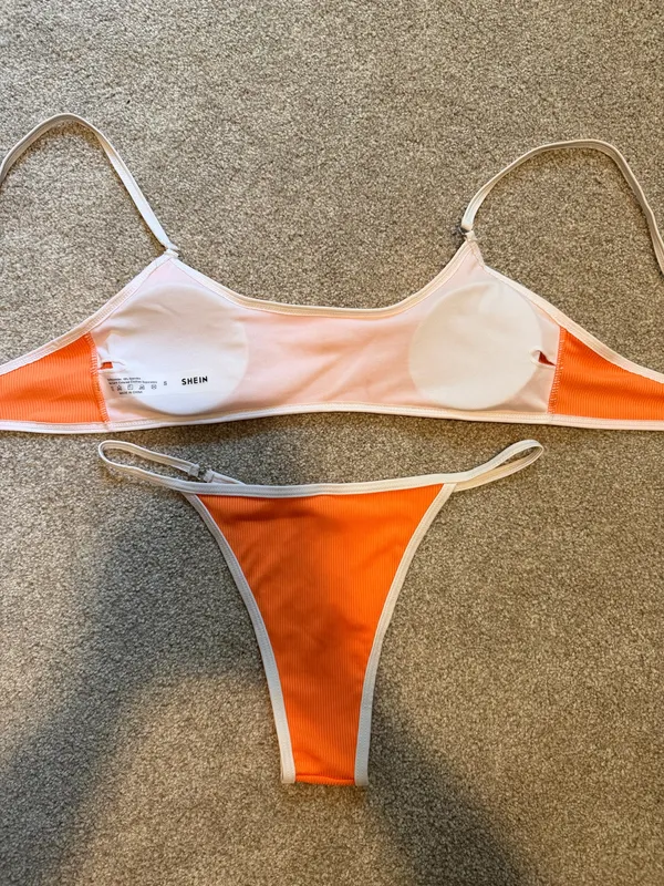Shein Orange Bikini Set - Image 3