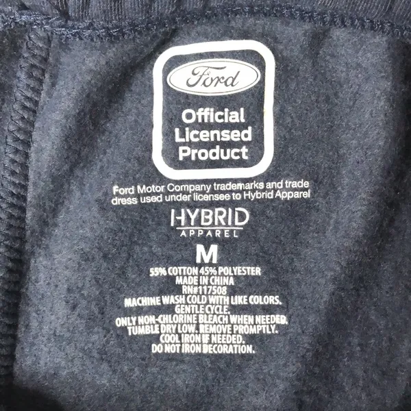 FORD Offical Licensed Navy Jogger Shorts with Pockets | NWT - Image 6