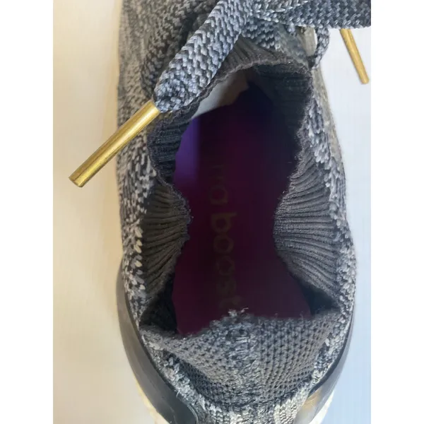 Adidas UltraBoost X Women’s Running Shoes 6.5 Gray Black Knit Sneakers BB4968 - Image 11