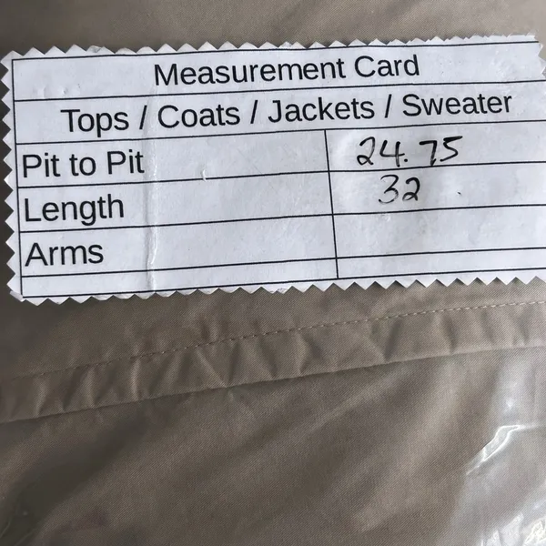 Nautica Barn Jacket Tan Large‎ - Image 8