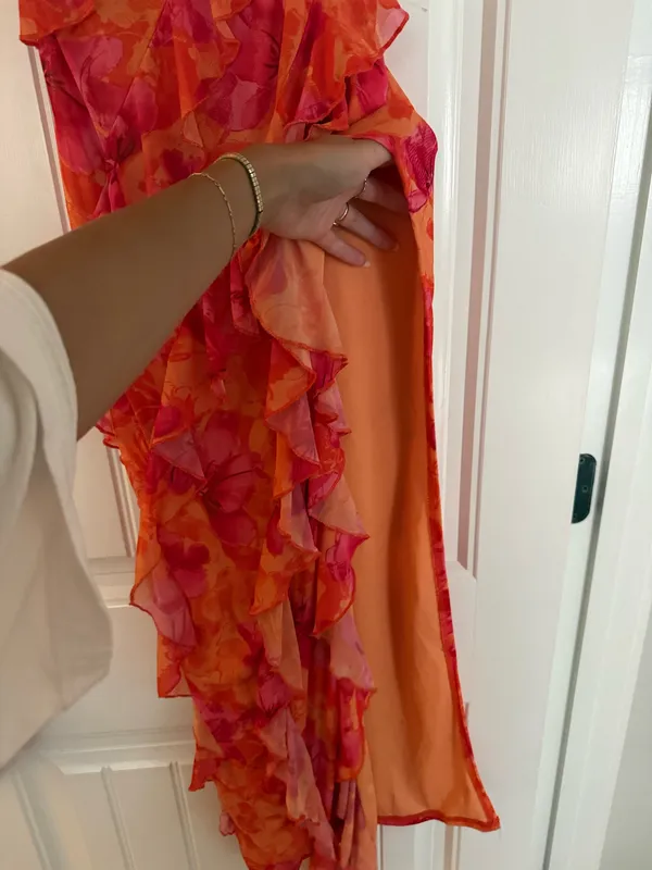 Maxi dress Orange Size XS - Image 2