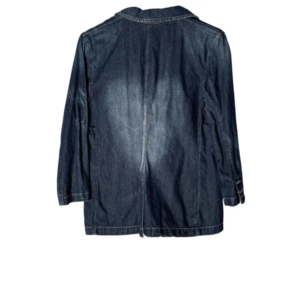 Inked and Faded Jean Jacket‎ Women's Large - Image 4