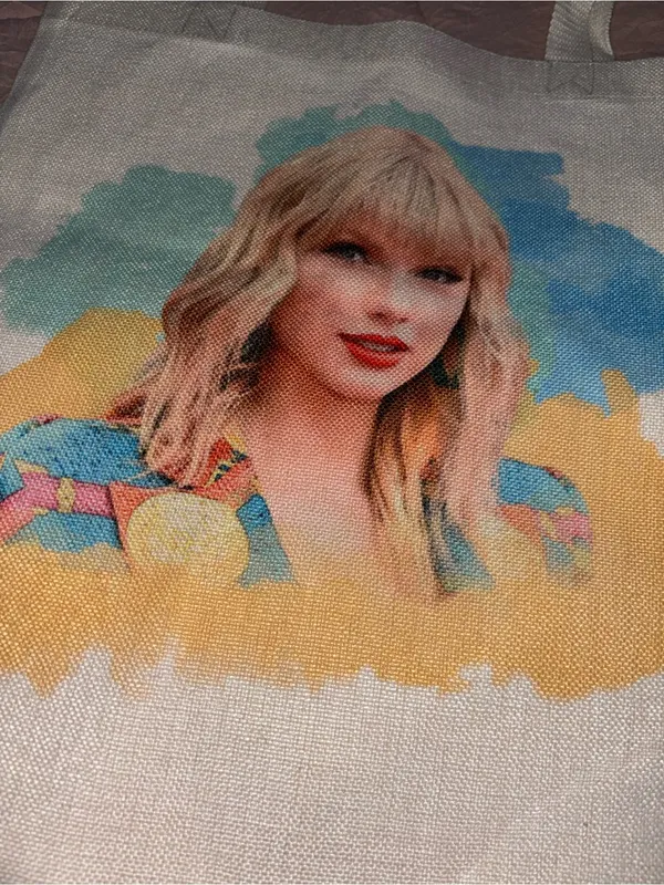 Canvas Tote Bag Taylor Swift Canvas Tote Bag - Image 2