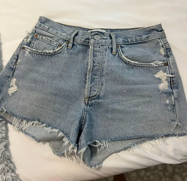 AGOLDE Parker Jean Shorts - Image 2
