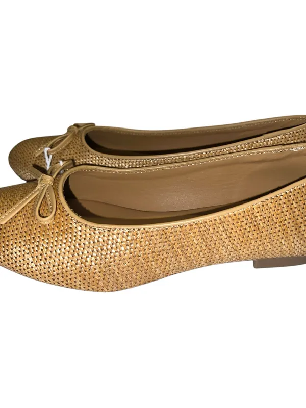 Serra brand super cute beige woven style ballerina flats - Image 8