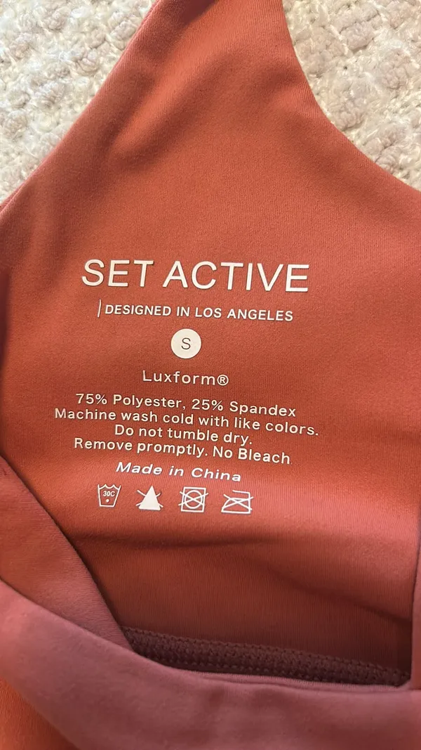 Set Active Bra Pink Luxform S - Image 3