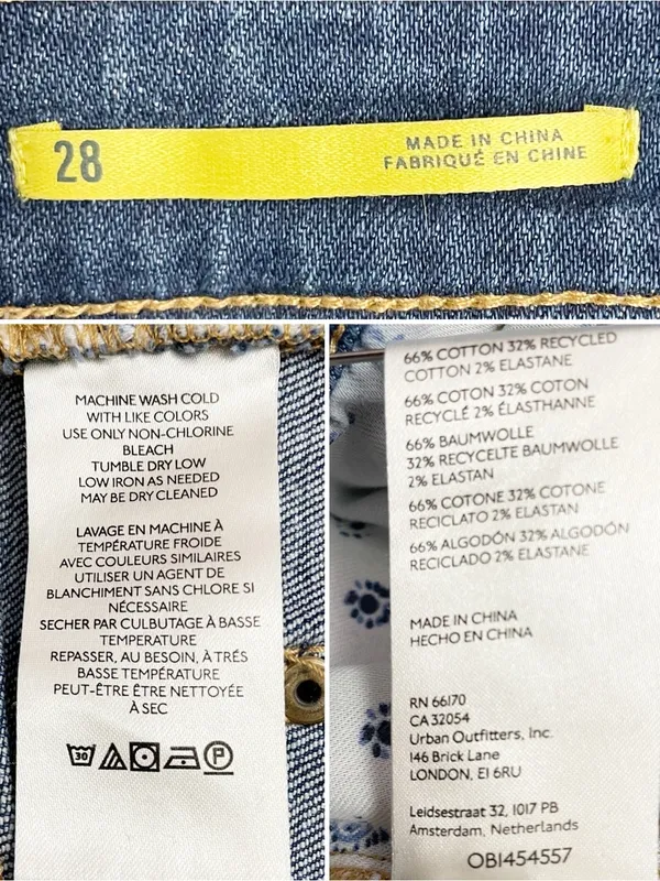 Maeve Anthropologie Jada Jeans Sz 28 Blue High Rise Wide Leg Trouser Flare Denim - Image 7