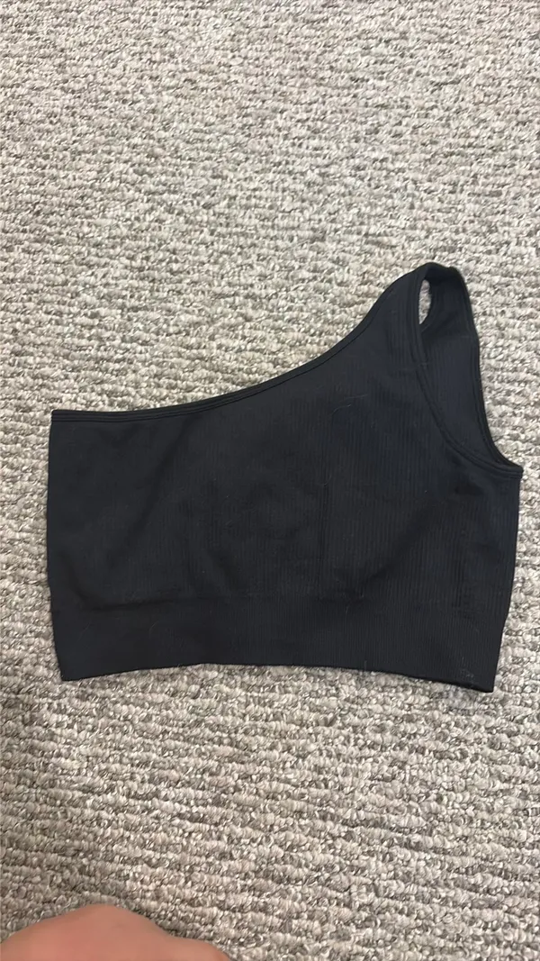 One-Shoulder Workout Tank Amazon - Image 3