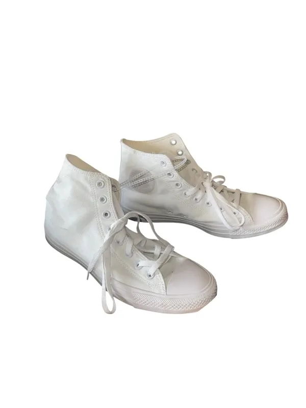 NEW Converse Chuck Taylor All Star High-Top Sneaker White M-8.5 W -10.5 - Image 6