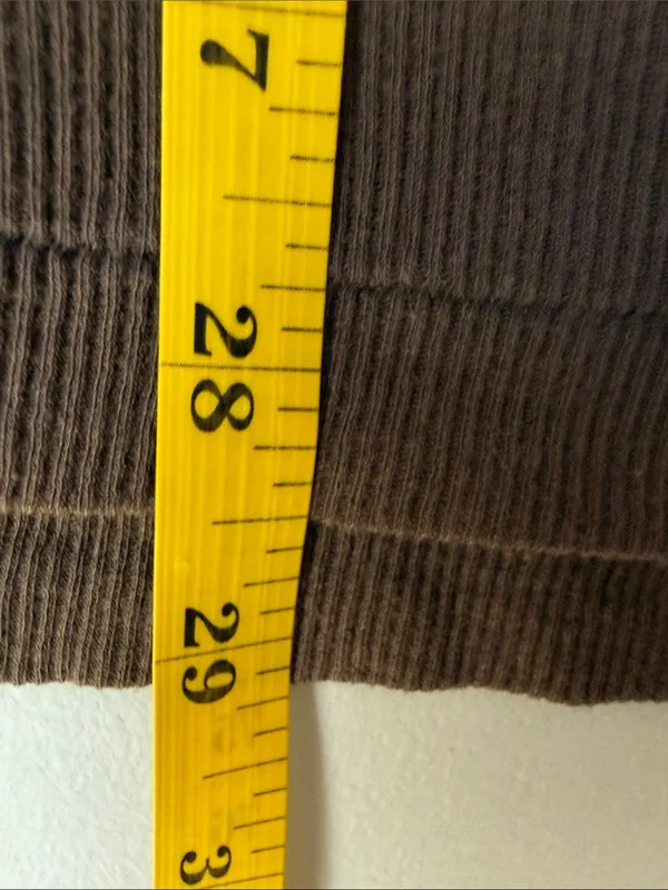 Vintage Y2K Abercrombie & Fitch Brown Tank - Image 6