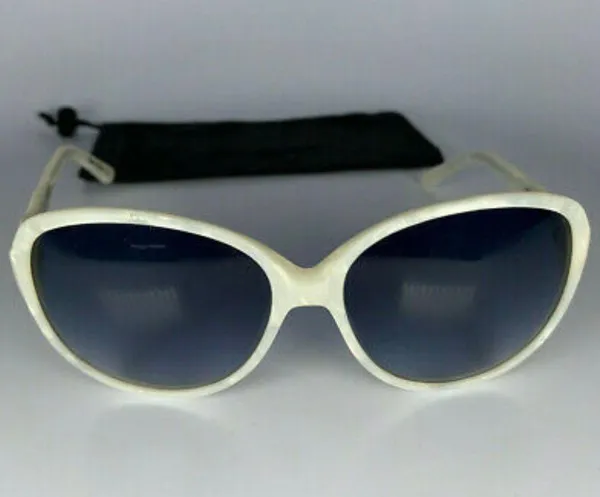 Von Zipper White Marble Sunglasses- Vintage Early 2000s - Image 2