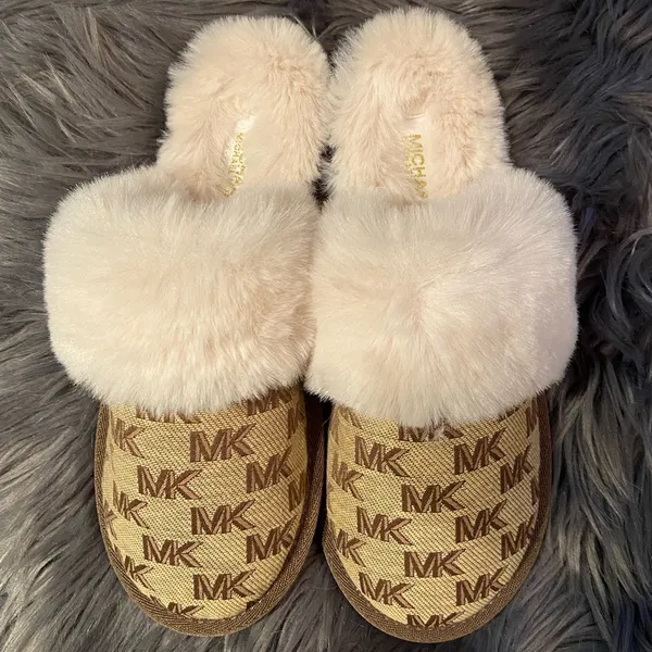 NWB Michael Kors Women’s Tula Scuff Slip On Cozy Slippers - Image 12