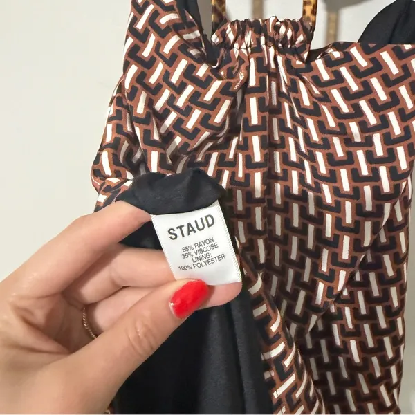 Staud Epona Dress Size Medium - Image 6