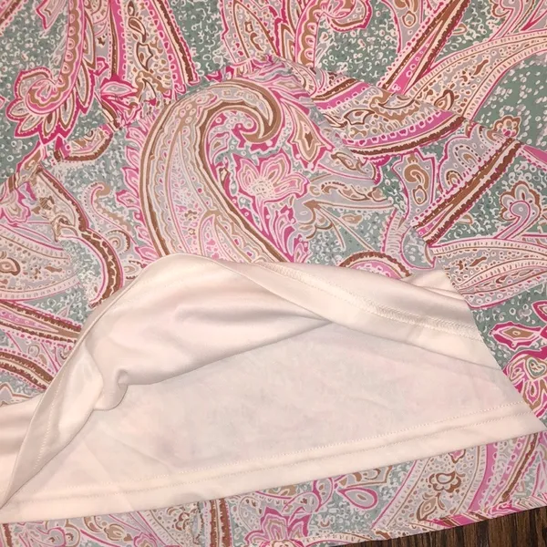 Jodifl pink paisley dress size small - Image 5