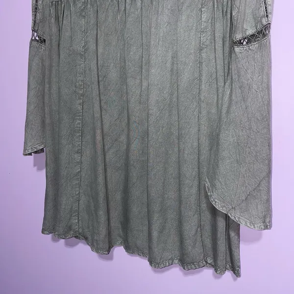 Pretty Little Thing Dress Women Size 4 Renaissance Forest Fairy Whimsigoth - Image 9