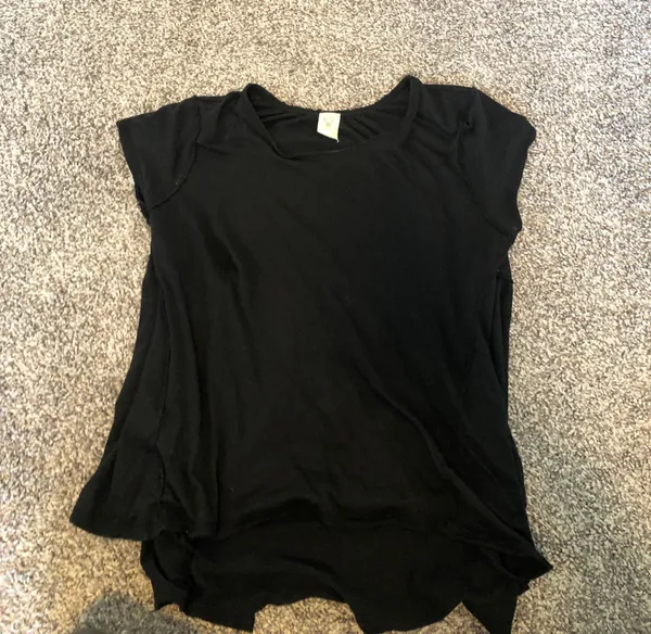 Free People Black Tee - Image 2