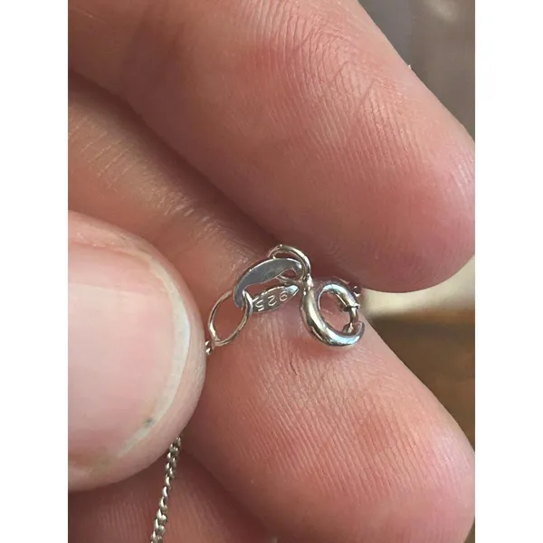 X19 1.25g 20inch damged scrap has knot 925 sterling silver - Image 4