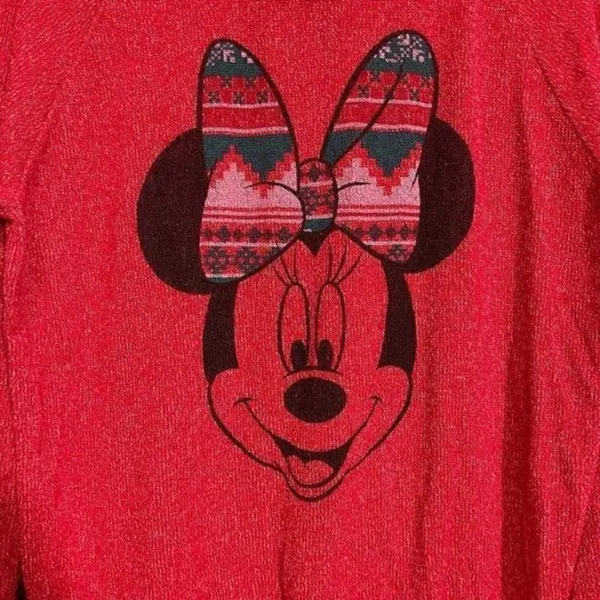 Disney Parks Lightweight Sweater Minnie Mouse - Image 3