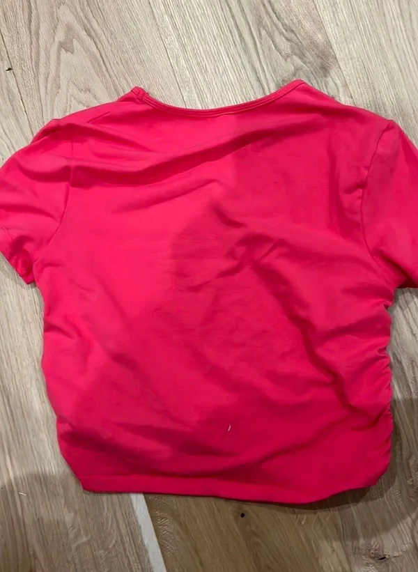 Altar’d state fitted hot pink top  - Image 2
