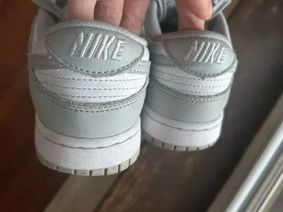 Grey Nike Dunk Fog Low - Image 8